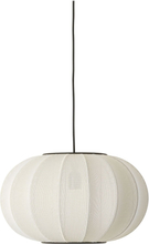 Knit-Wit 45 Oval Pendant Home Lighting Lamps Ceiling Lamps Pendant Lamps White Made By Hand
