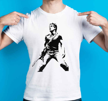 Bruce springsteen zwart-wit t-shirt
