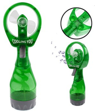 Håndholdt Sprayflaske/Forstøver til Vand - Med Blæser - Grøn