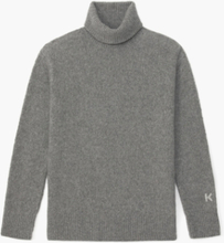 Kenzo - Wool Recycled Cashmere Turtleneck - Grå - S