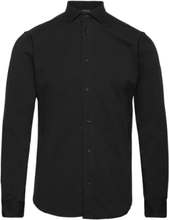 Clean Formal Stretch Shirt L/S Skjorte Business Svart Clean Cut Copenhagen*Betinget Tilbud