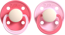 REBAEL Pacifier 2-Pack Size 2 Hot Pearly Flamingo / Rising Pearly Lobster