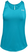 Under Armour Speed Stride Tank Lysblå polyester Small Dame
