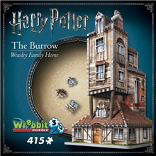 Wrebbit 3D Pussel The Burrow - Weasley Family Home