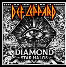 Def Leppard: Diamond star halos 2022 (B&W)