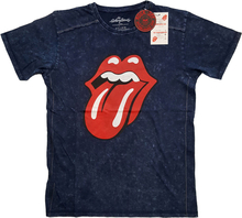 The Rolling Stones: Unisex T-Shirt/Classic Tongue (Snow Wash) (X-Large)