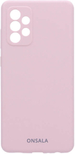 ONSALA Mobilcover Silicone Sand Pink Samsung A72