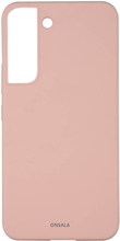 ONSALA Mobilcover Silicone Sand Pink Samsung S22