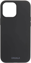 ONSALA Mobilskal Silikon Black iPhone 13 Pro Max