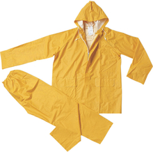 Completo impermeabile anti pioggia giacca e pantaloni PVC incerata moto PLUVIO