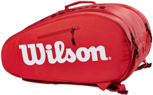 Wilson Super Tour Padel Bag Red/White