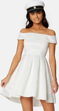 Bubbleroom Occasion Off Shoulder short Dress White 32