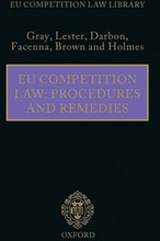 EU Competition Law: Procedures and Remedies
