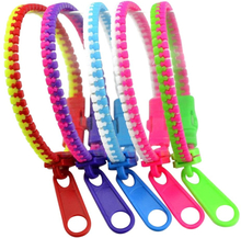 Zipper Bracelet Fidget Toy - Mörkblå/Gul