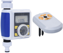 vidaXL Digital vanningstimer for hage med en krankobling og fuktsensor