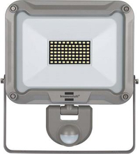 Brennenstuhl LED spotlight JARO 5050 P (LED utomhusspotlight för väggmontage, 50Wm, 4400lm, 6500K, IP54, med rörelsedetektor, tillverkad av högkvalitativt aluminium)