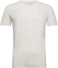 Men Anatomica Ss Crewe Tops T-Kortærmet Skjorte White Icebreaker