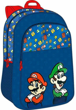 Børnetaske Super Mario & Luigi (40 x 30 x 16 cm)