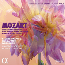 Mozart: Violin Concerto No 1/Piano Concerto No 8