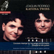 Rodrigo: Concierto Madrigal For Two Guitars...