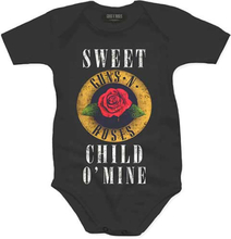 Guns N"' Roses: Kids Baby Grow/Child O"' Mine Rose (0-3 Months)