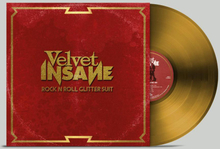 Velvet Insane: Rock"'n"'roll glitter suit (Gold)
