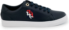 Tommy Hilfiger Women Leather Sneaker Navy