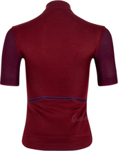 Isadore Signature Women's Short Sleeve Jersey - M - Cabernet/Fig