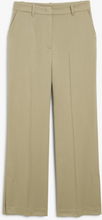 Relaxed suit trousers with slit details - Green