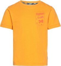 Villi T K T-shirts Short-sleeved Oransje Jack Wolfskin*Betinget Tilbud