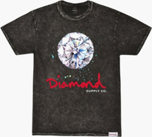Diamond Supply Co. - Splash Sign Mineral Wash Tee