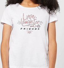 Friends Love Laughter Women's T-Shirt - White - M