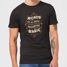 Harry Potter Words Are, In My Not So Humble Opinion Men's T-Shirt - Black - S - Black