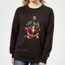 Shazam Team Up Women's Sweatshirt - Black - XS - Black