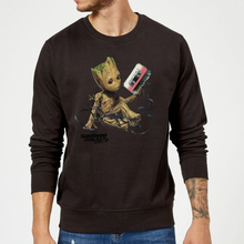 Guardians Of The Galaxy Groot Tape Christmas Jumper - Black - S