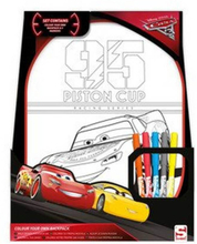 Cars 3 Colour Your Own Backpack
