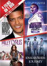 The Pop Collection: Bruno Mars, Justin Bieber, Miley Cyrus and The Jonas Brothers