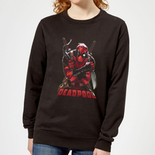 Marvel Deadpool Ready For Action Women's Sweatshirt - Black - S - Black
