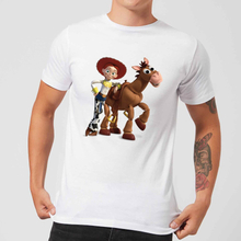Toy Story 4 Jessie And Bullseye Men's T-Shirt - White - S - White