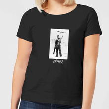 Evil Dead 2 Ash Boomstick Women's T-Shirt - Black - 5XL - Black