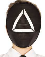 Gamer Mask Triangle - Squid Game Inspirert Maske til Barn