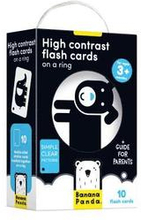 High Contrast Flash Cards on a Ring Age 3m+ Flash Cards