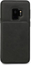 Cirafon Genuine Leather Flip Wallet Samsung Galaxy S9 Sort