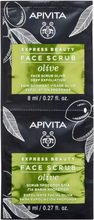 APIVITA Express Beauty Face Scrub for Deep Exfoliation with Olive