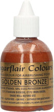 Ätbar Airbrushfärg Guld Brons