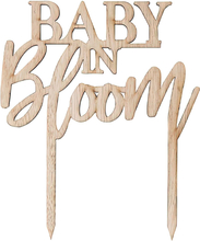 Baby In Bloom Tårtdekoration