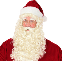 Santa Claus Peruk med Skägg och Ögonbryn