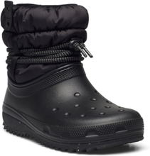 Classic Neo Puff Shorty Boot W Lgr/Whi Shoes Boots Ankle Boots Ankle Boot - Flat Blå Crocs*Betinget Tilbud