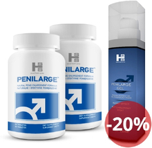 Penilarge 2 burkar + Gel - spar 20%