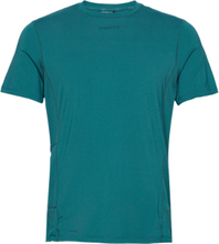 Adv Essence Ss Tee M T-shirts Short-sleeved Blå Craft*Betinget Tilbud